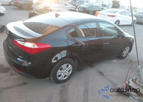 2014 Kia Forte Lx из США, поврежденный, VIN KNAFK4A61E5232385